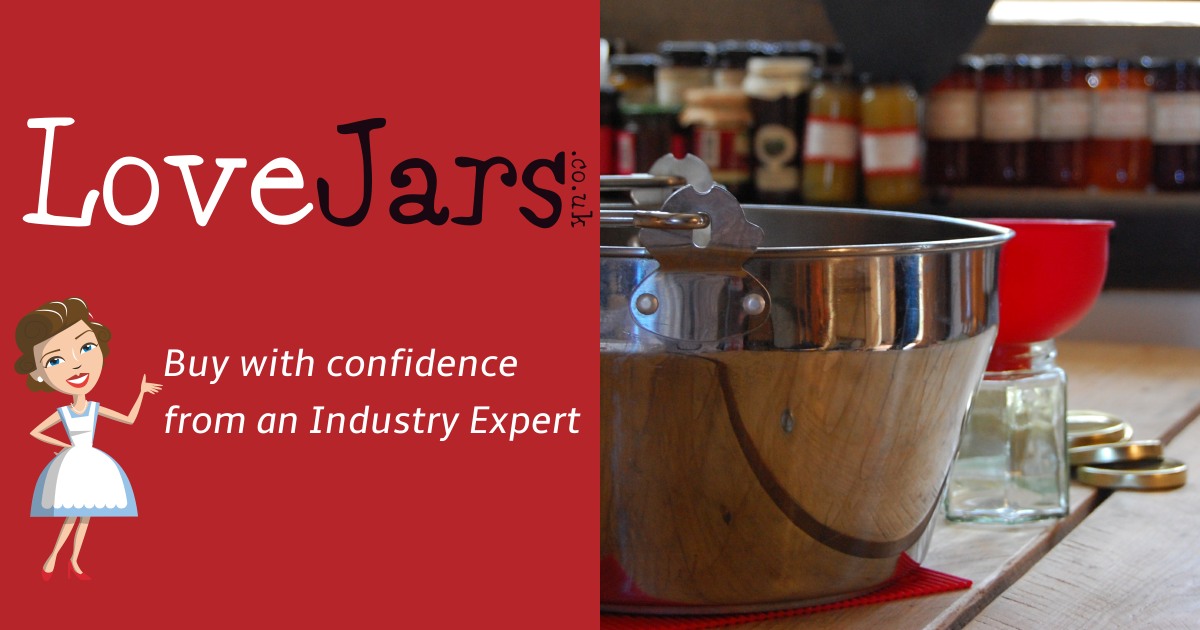 Jam Jars from Love Jars. Jam Jars, Bottles, Jam Making Equiment from
