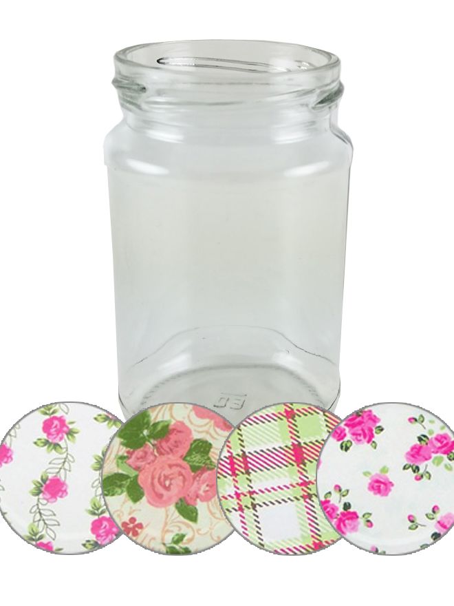 Round Jam Jars Glass Jam Jars from Love Jars' online jam jar shop