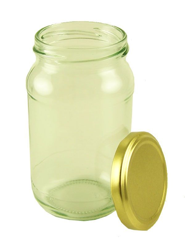 Round Jars 16oz with Lid x12 > Rosie's Pantry Jam Jars > Round Jars